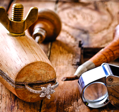 Wood tools to resize rings