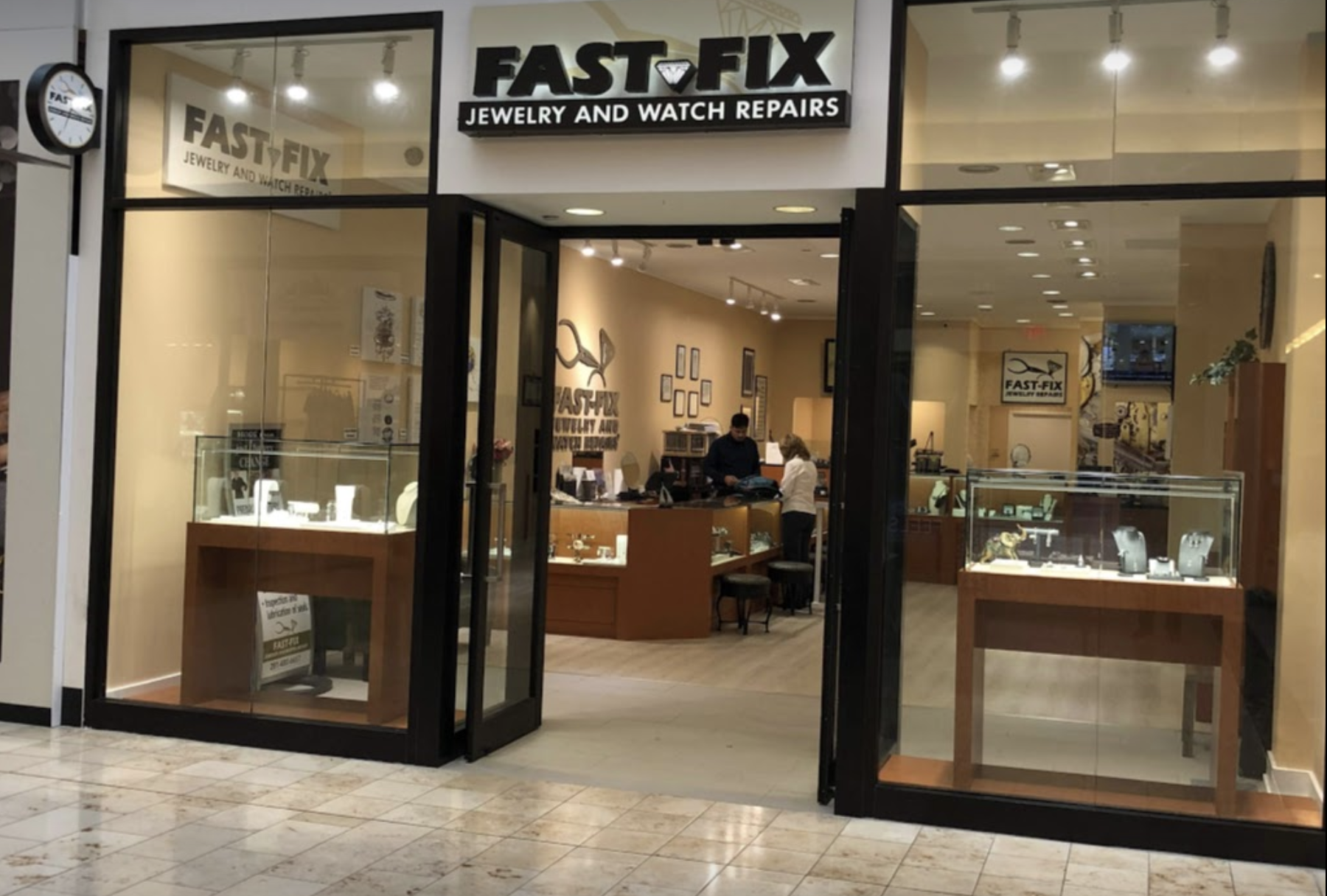 photo of Store front of  Fast Fix Jewelry and Watch Repairs in Baybrook Mall
