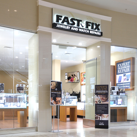 Store front of the Fast-Fix Franchise